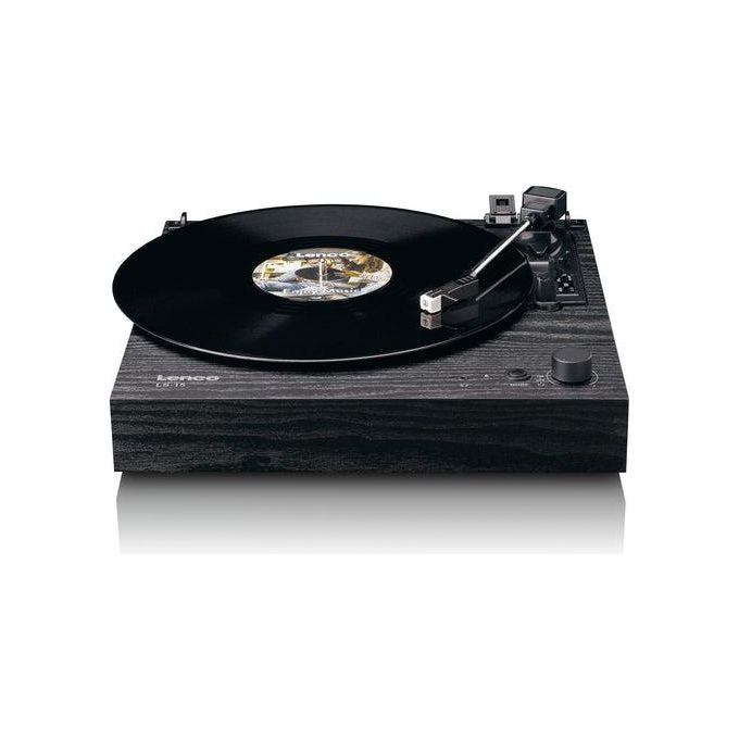 [ComeNuovo] Lenco Giradischi LS Series LS-15 Nero Design Retro con Bluetooth e Altoparlanti Integrati per Audio di Alta Qualita'