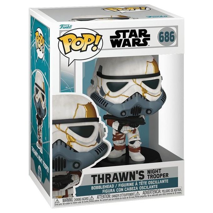 Funko Pop! Star Wars Ahsoka Thrawns Night Trooper Bobble 686