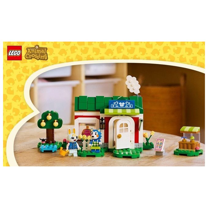 LEGO 77055 Animal Crossing - La sartoria delle Sorelle Ago e Filo, Set da Costruzione 322 Pezzi con Minifigure di Mabel e Sasha, Eta' 6+