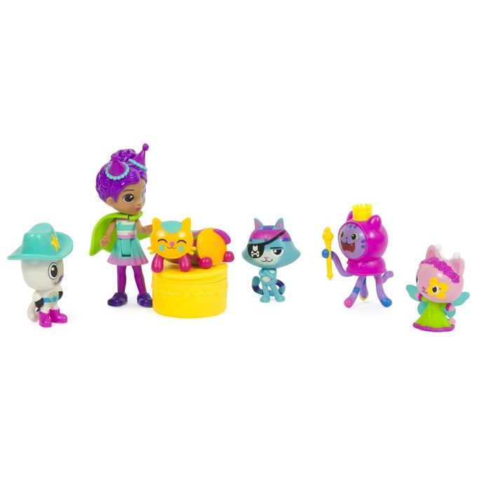 Spin Master Gabbys Dollhouse Set Deluxe 6 Figure Celebration