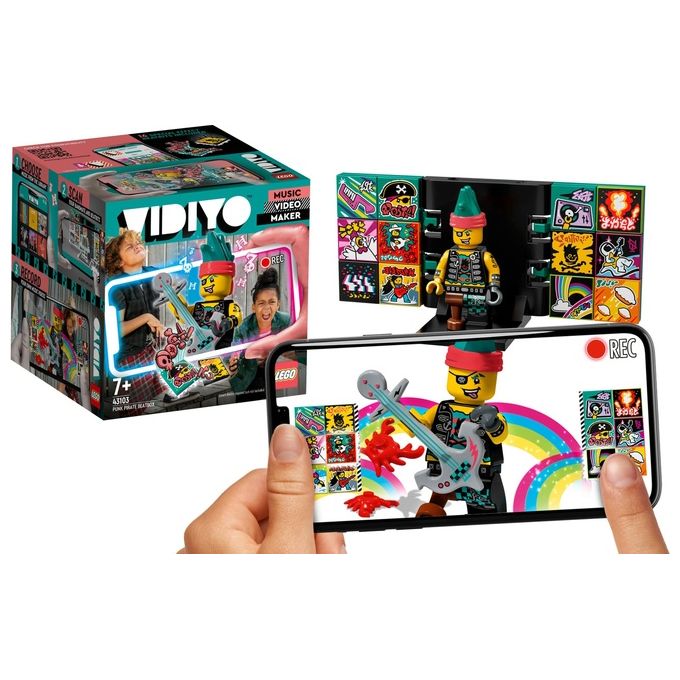 LEGO Vidiyo Punk Pirate BeatBox Creatore Video Musicali con Pirata