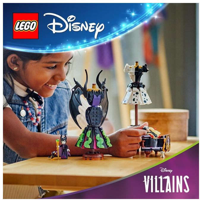 LEGO Disney Classic Abiti di Malefica e Crudelia De Mon