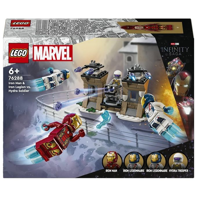 Lego Marvel Iron Man e Legione di Ferro Vs. Soldato Hydra