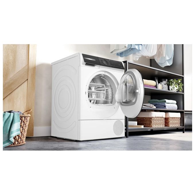 Bosch WQH245A0IT Asciugatrice 9 Kg Classe A con Pompa di Calore Profondita' 60 cm Auto Dry colore Bianco