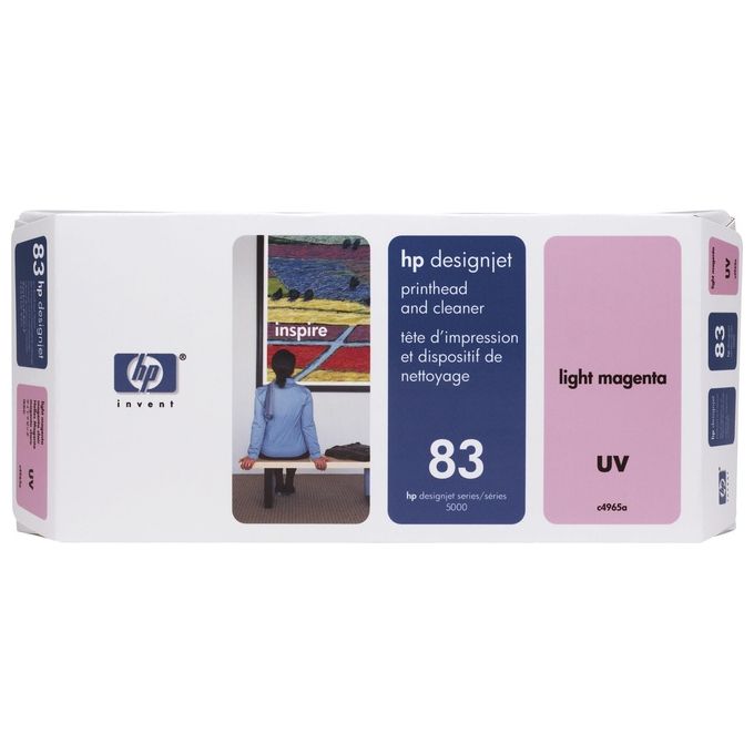 Hp testina stampa hp uv disp.di puliz. magenta chiaro