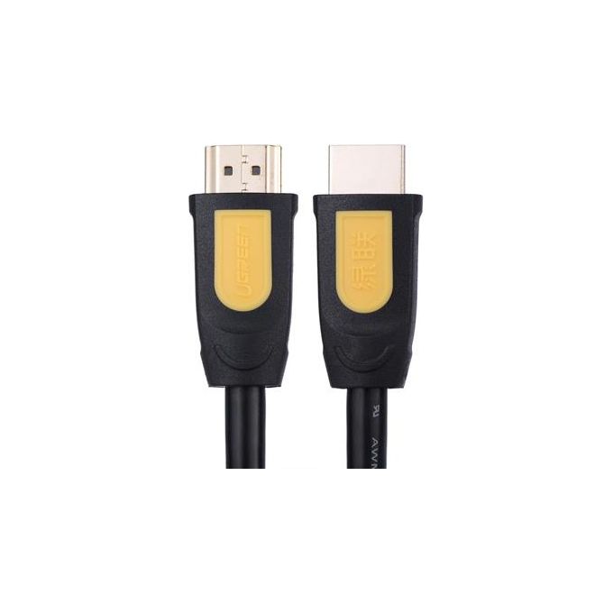 Ugreen Cavo Tondo Hdmi 2.0 2mt Giallo-Nero