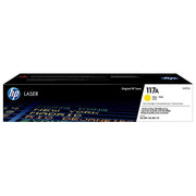HP Toner 117A W2072A Cartuccia Originale da 700 Pagine Compatibile LaserJet Serie 150 e HP Toner Color Laserjet Serie MFP 170, Giallo