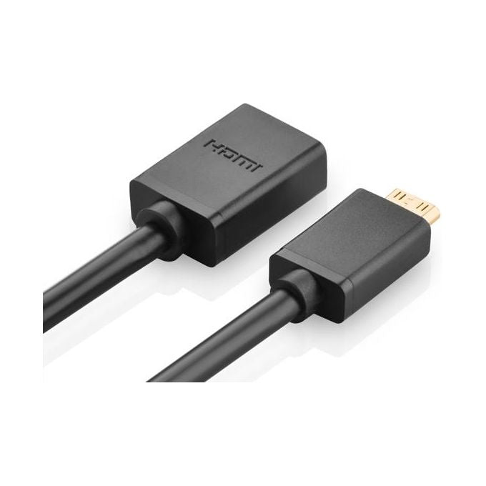Ugreen Adattatore Mini Hdmi Maschio a Hdmi Femmina 22cm  Nero