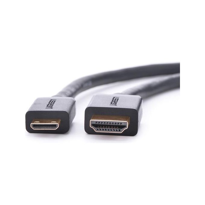 Ugreen Adattatore Mini Hdmi Maschio a Hdmi Femmina 22cm  Nero