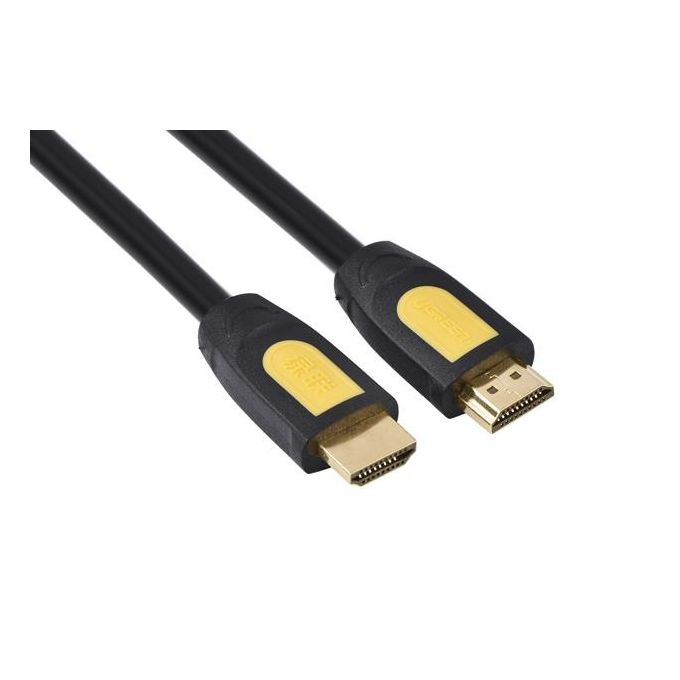 Ugreen Cavo Tondo Hdmi 2.0 2mt Giallo-Nero
