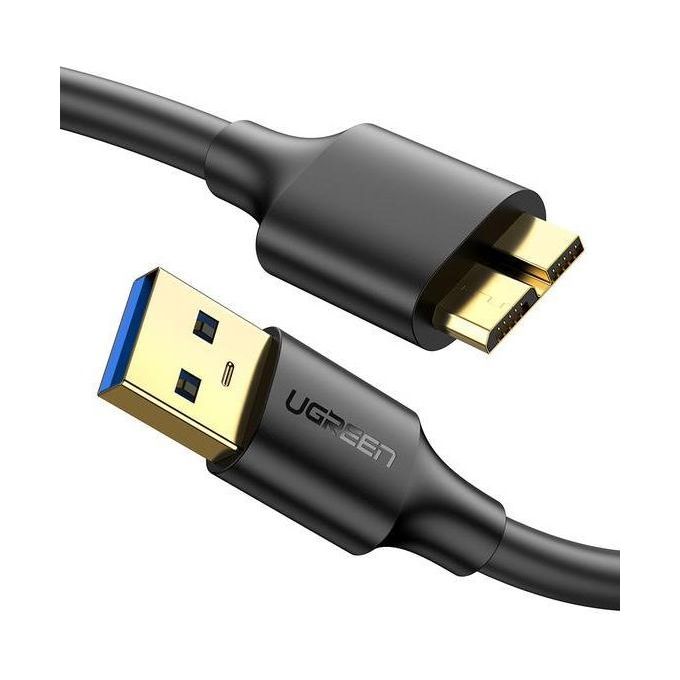 Ugreen Cavo Usb 3.0 a Maschio a Micro Usb 3.0 Maschio 1mt Nero