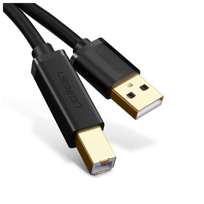 Ugreen Cavo Stampante Usb 2.0 a Maschio A B Maschio 1.5mt Nero