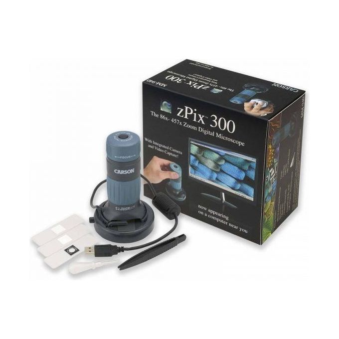 Carson zPix 300 Microscopio Usb 457x