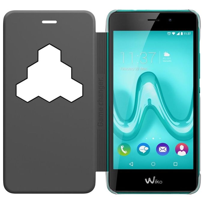 Wiko Custodia a Libro WiCube per Tommy Grigio