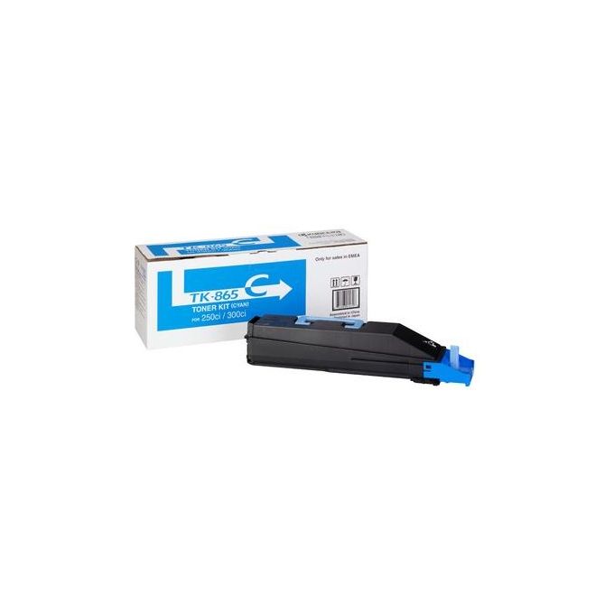 Kyocera Mita Toner Ciano Tk-865c Taskalfa 250ci