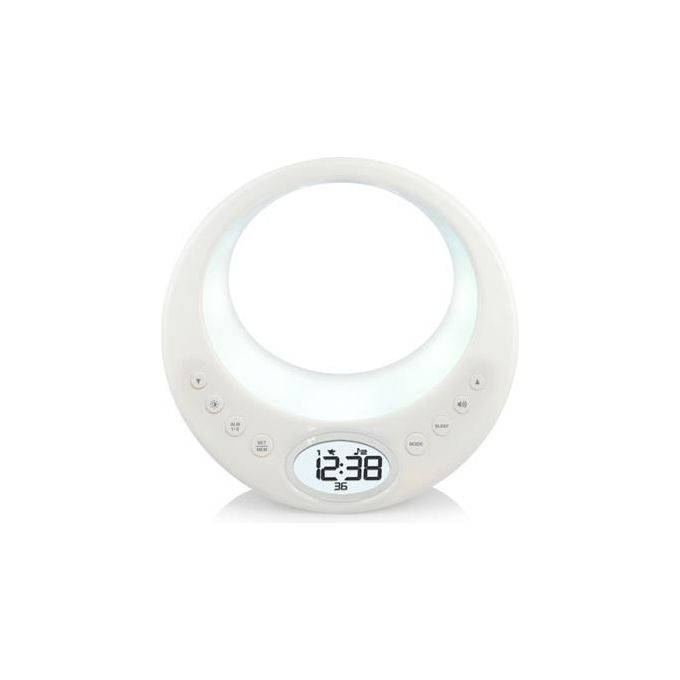 Thomson CL201 Radio Orologio Digitale Bianco