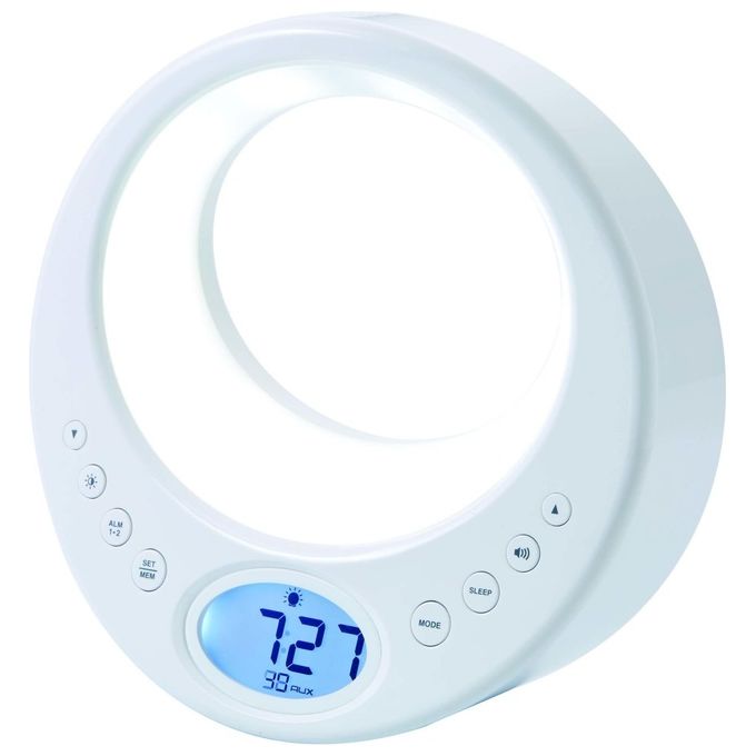 Thomson CL201 Radio Orologio Digitale Bianco