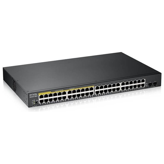 Zyxel GS1900-48HPv2 Switch Gestito L2 Gigabit Ethernet 10-100-1000 Supporto Power Over Ethernet Nero