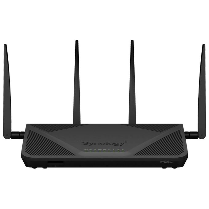Synology RT2600AC Wireless Router Dualband 800m 2.4ghz-1.73g 5ghz 11bgn 4p lan GIGa