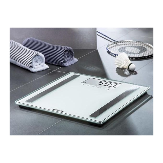 Soehnle 63858 Shape Sense Control 200 Bilancia Pesapersone Digitale Analisi Corporea 180 Kg 8 Utenti colore Bianco