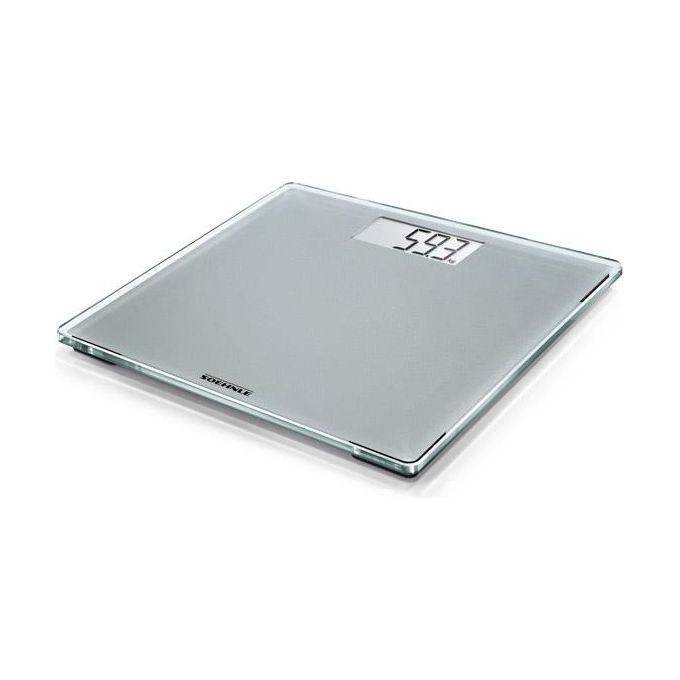 Soehnle Style Sense Compact 300 Bilancia Pesapersone Digitale Display LCD con Piedi Antiscivolo Grigio