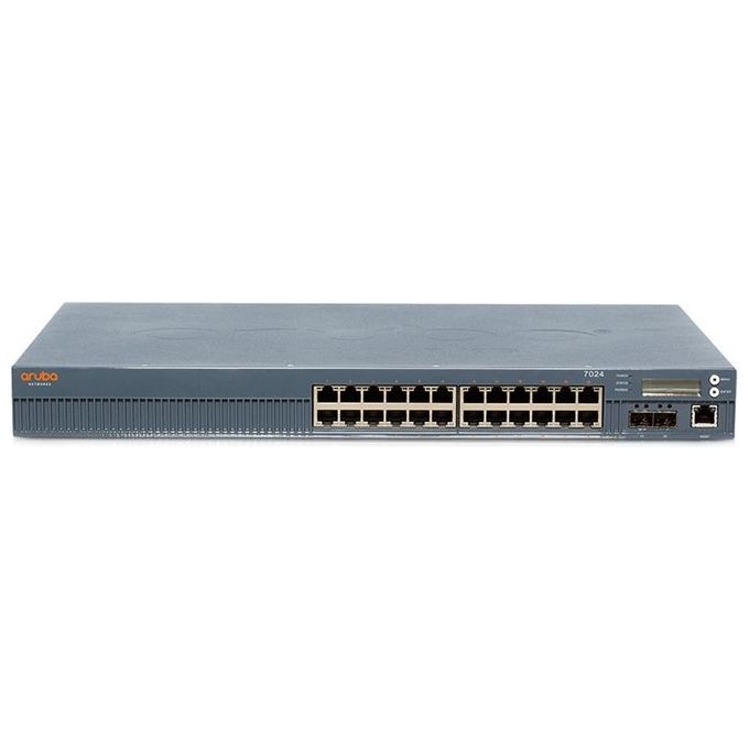 HP Enterprise Aruba Company 7024 (RW) Network Management Device 4000 Mbit-s Ethernet LAN Connection Power Supply PoE
