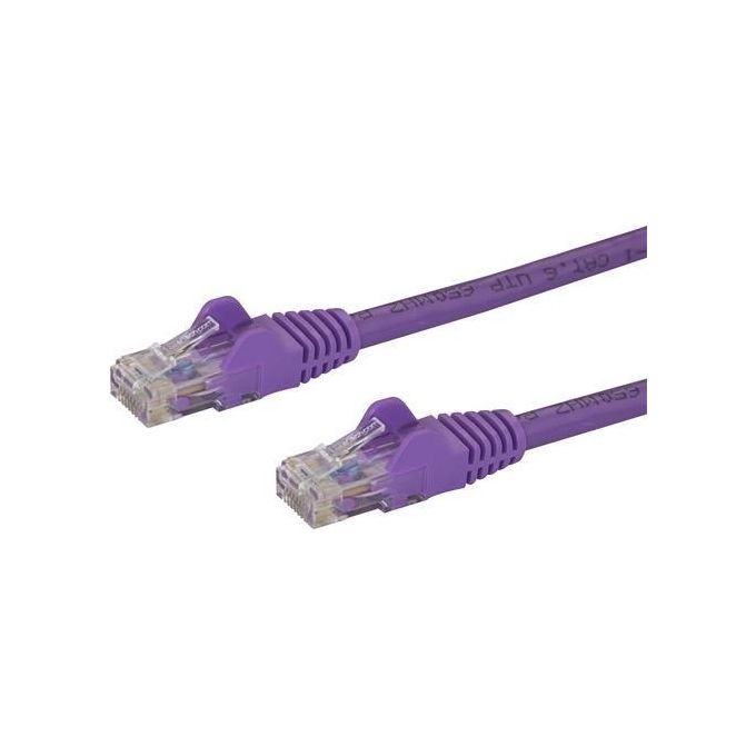 Startech 0.5m Viola cat6 Cavo Snagless Ethernet Cavo - utp
