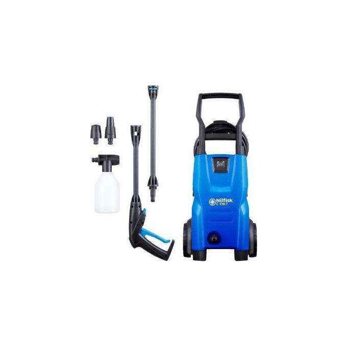 Nilfisk C 110.7-5 X-TRA EU Idropulitrice Verticale Elettrica 440l-h 1400W Nero-Blu
