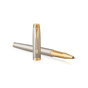 Parker 1931686 IM Premium Penna a Sfera con Punta Fine e Ricarica di Inchiostro Nero