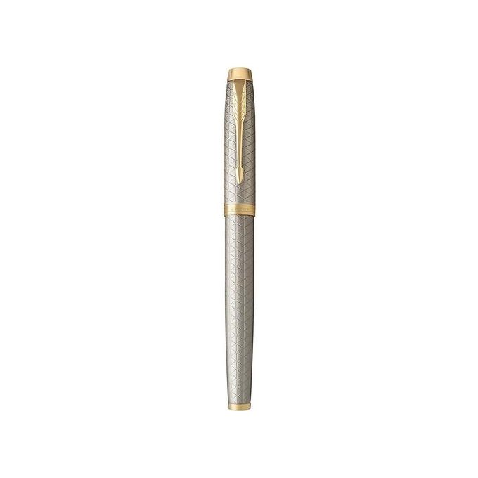 Parker 1931686 IM Premium Penna a Sfera con Punta Fine e Ricarica di Inchiostro Nero