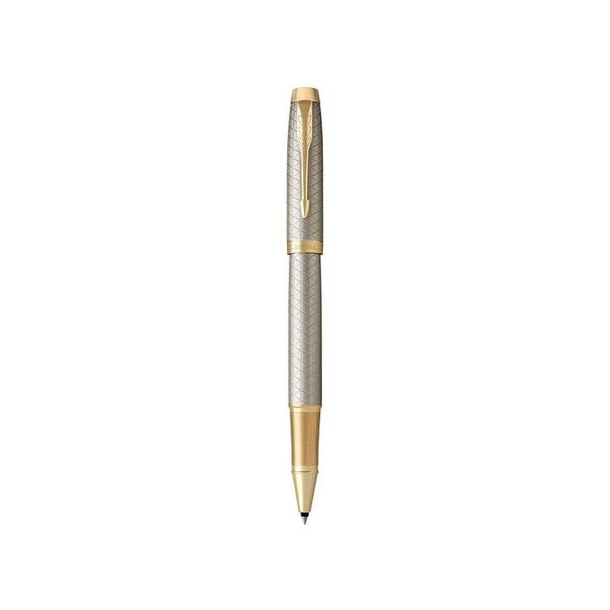 Parker 1931686 IM Premium Penna a Sfera con Punta Fine e Ricarica di Inchiostro Nero