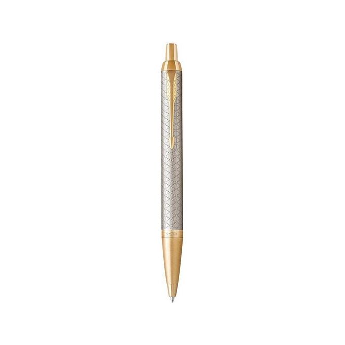 Parker 1931687 IM Premium Penna a Sfera con Punta Media e Ricarica di Inchiostro Blu
