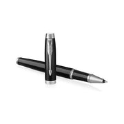 Parker 1931658 IM Black Penna Roller con Punta Fine e Ricarica di Inchiostro Nero