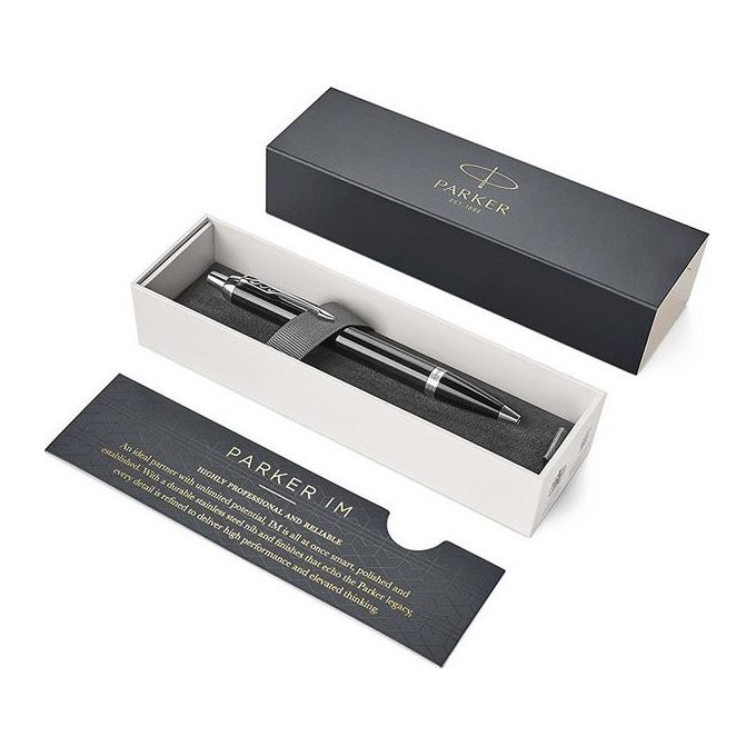 Parker 1931665 IM Penna a Sfera con Punta Media e Ricarica di Inchiostro Blu