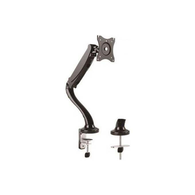 Link LK10034 Braccio Supporto da Tavolo a Gas per Monitor Fissaggio a Morsa