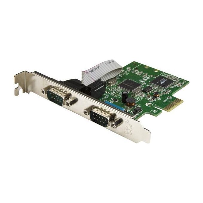 Startech - Comp. Cards and Adattatores 2-port pci Express Serial card W-16c1050 Uart-rs232 Serial card