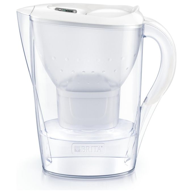 Brita Marella Caraffa Filtrante per Acqua Kit 3 Filtri Maxtra+ Inclusi