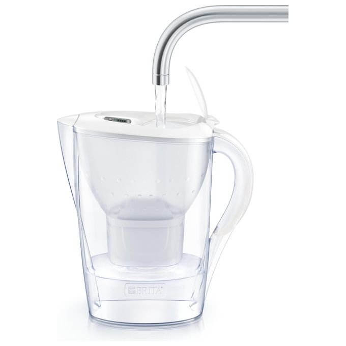 Brita Marella Caraffa Filtrante per Acqua Kit 3 Filtri Maxtra+ Inclusi