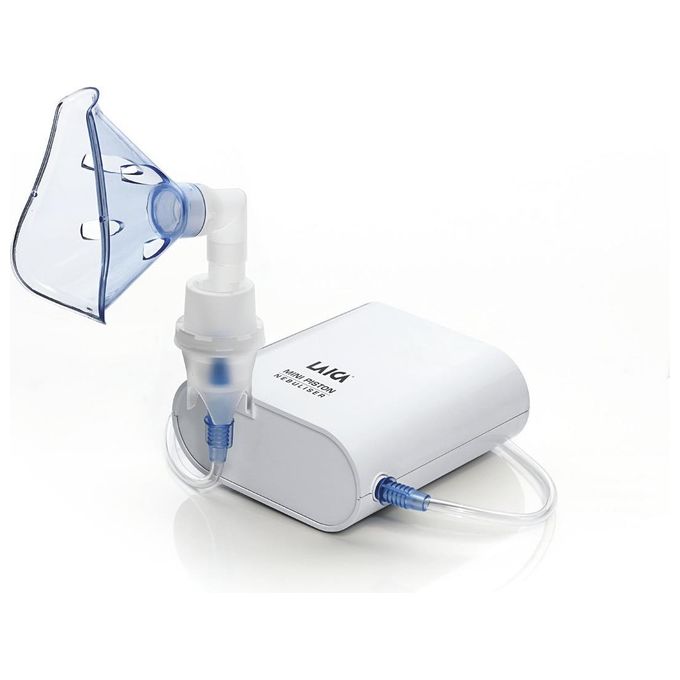 Laica Ne-3001 Aerosol Mini a Pistone Estremamente Silenzioso, Bianco