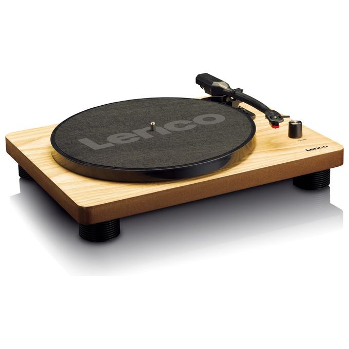 Lenco LS-50 Giradischi a Cinghia Semi-Automatico 2 Altoparlanti Integrati Uscita RCA USB 2.0 33 45 78 rpm colore Legno
