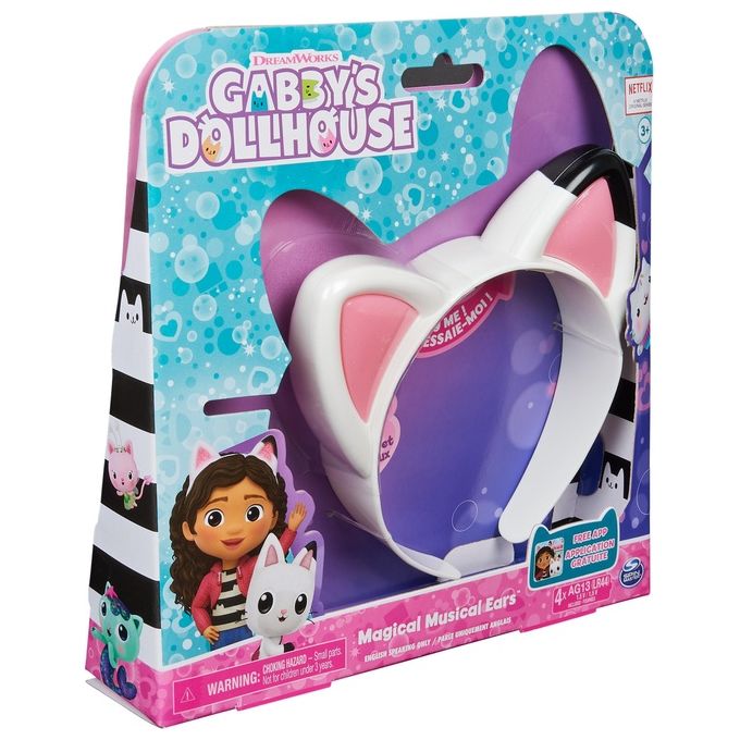Bigiotteria Giocattolo Gabby Dollhouse Cat Ears Magical Musical