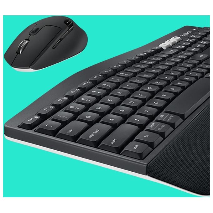 Logitech MK850 Performance Set Mouse e Tastiera Bluetooth 2.4 GHz QWERTZ Tedesca