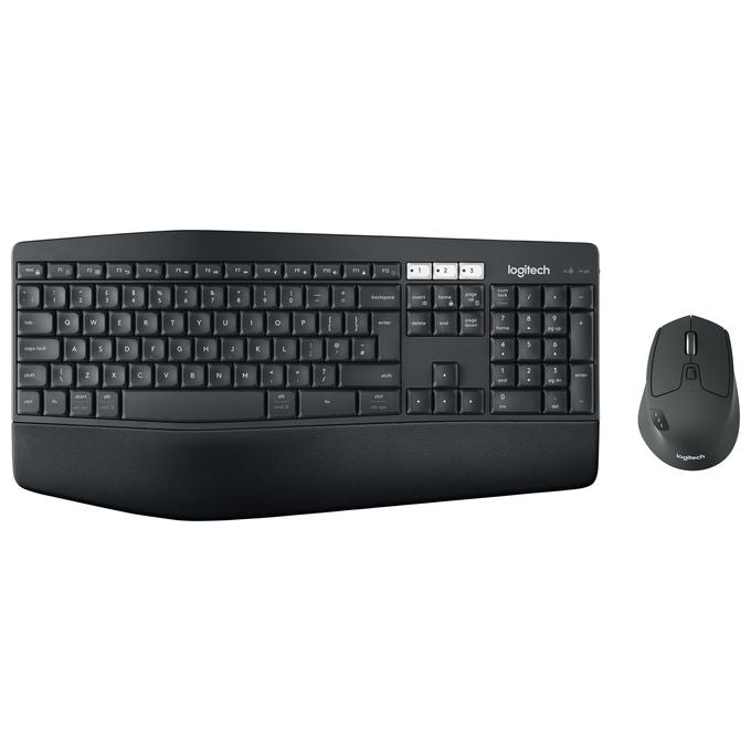 Logitech Mk850 Kit Tastiera e Mouse senza Fili 2,4GHz Nero