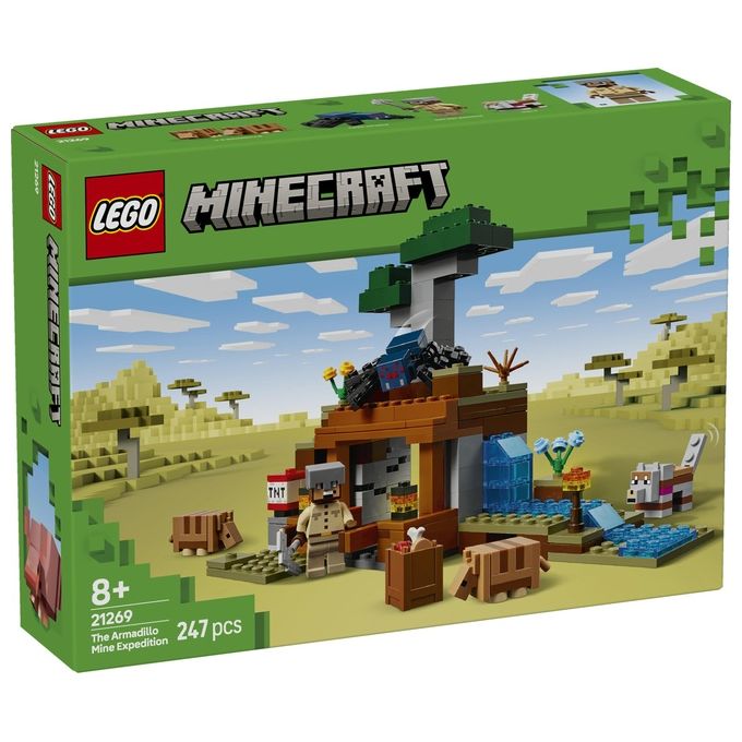 LEGO Minecraft Spedizione nella Miniera dell'Armadillo