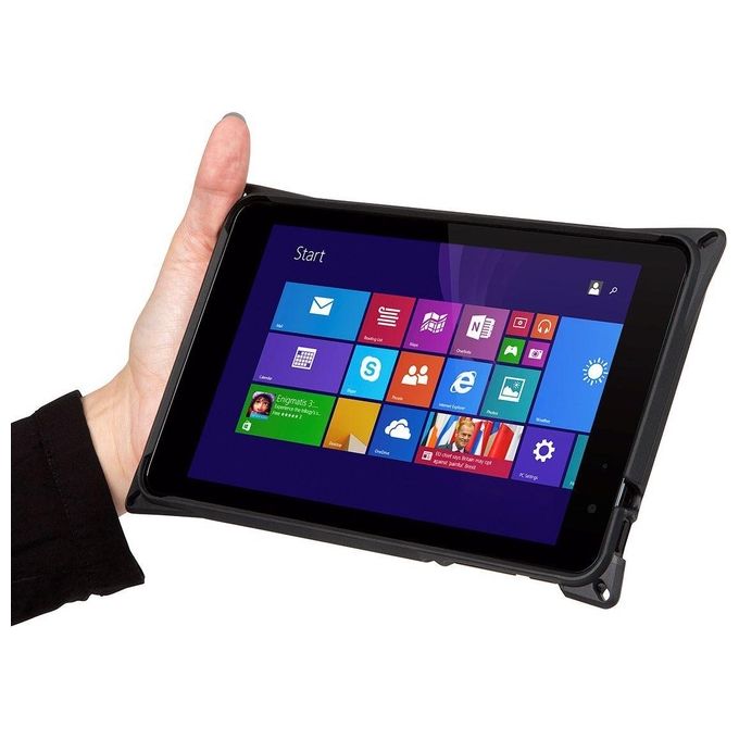 Targus THD472GLZ Custodia per Tablet 8'' Custodia a Fondina Nero