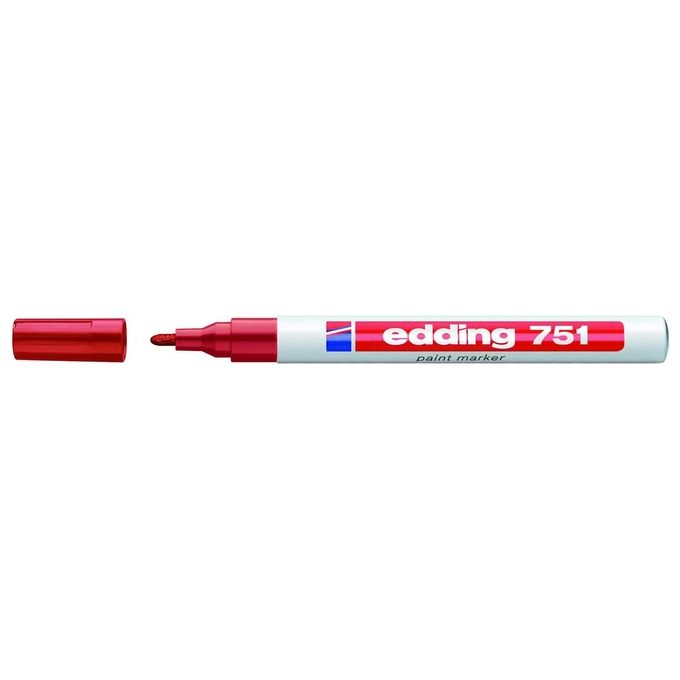 Edding Cf10marcat Perman Vernice Rosso