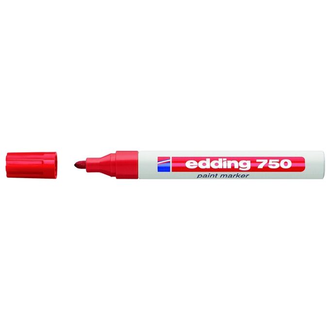 Edding Cf10marcat Perman Vernice Rosso