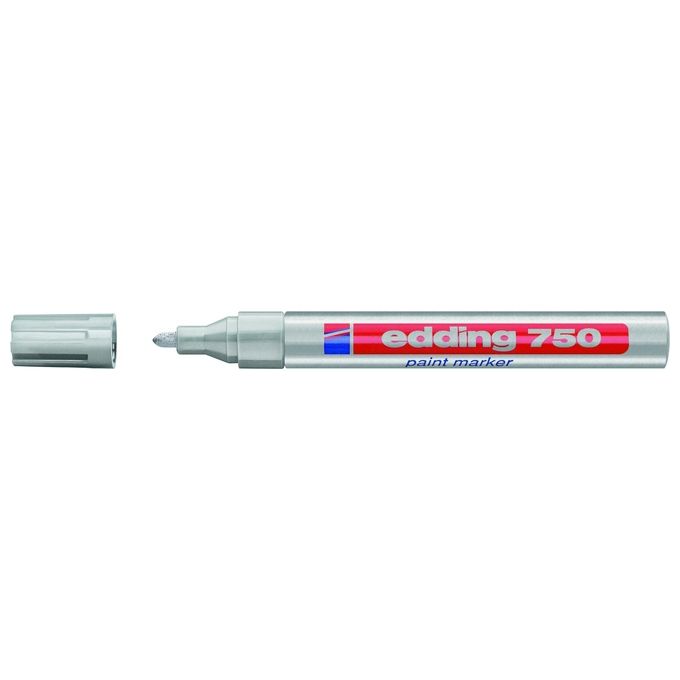 Edding Confezione 10 marcatori Perman. Vernice Argento