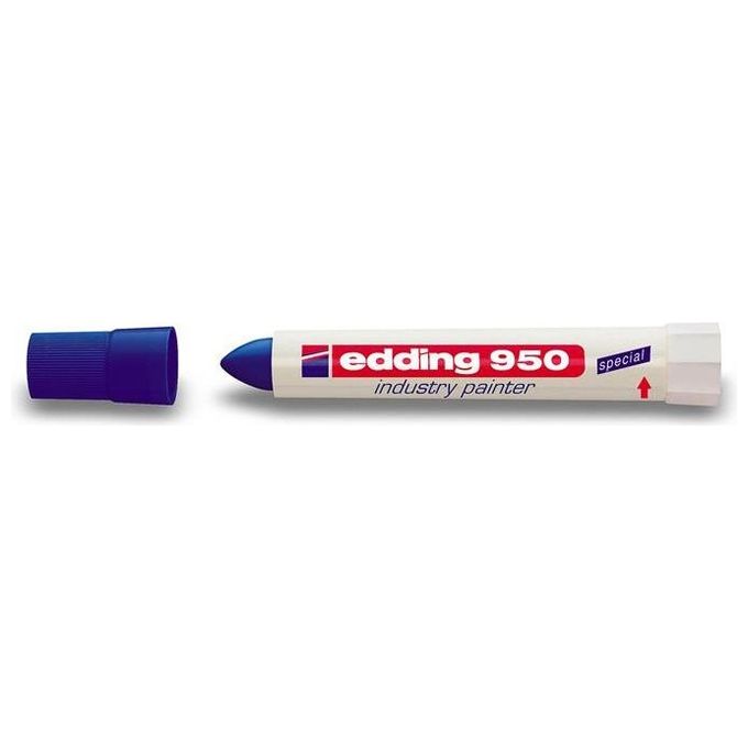 Edding Confezione 10 marcatori Speciale a cera blu