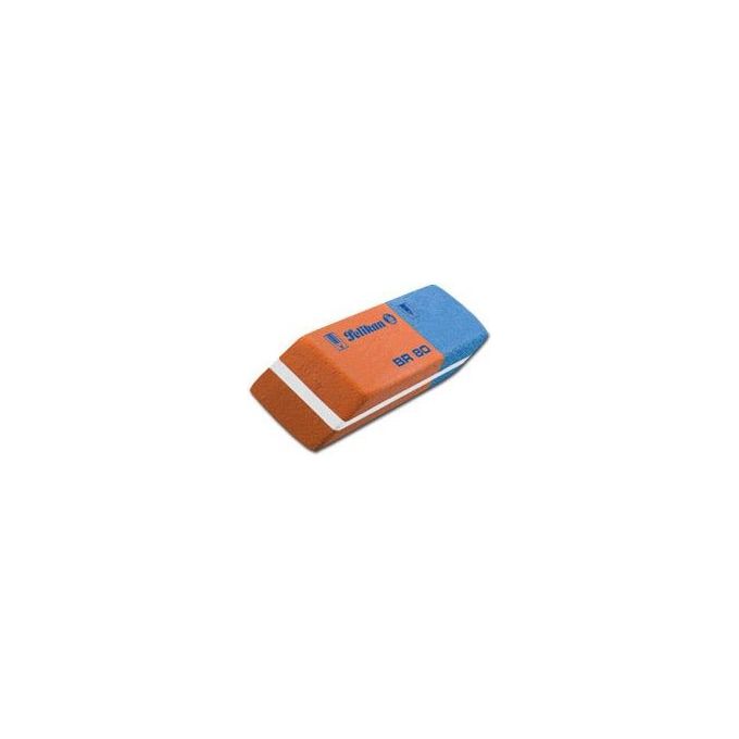 Pelikan Confezione da 40 gomme Br Blu Rossa